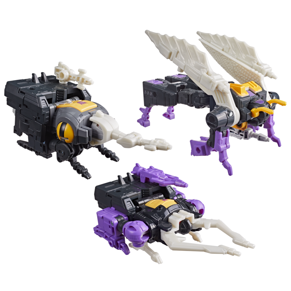 *PRE-ORDER Transformers Studio Series 86 40th Anniversary Deluxe Class Action Figure - Insecticon 3 Pack