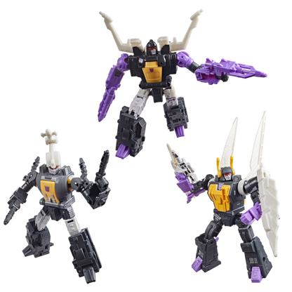 *PRE-ORDER Transformers Studio Series 86 40th Anniversary Deluxe Class Action Figure - Insecticon 3 Pack