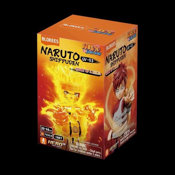 Naruto Shippuden Blokees GV-03 Heart Of A Ninja Model Kit - Blind Box