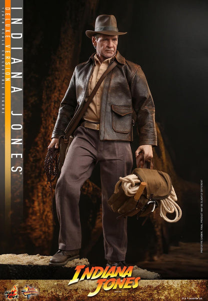 Indiana Jones Deluxe (Dial of Destiny) - Indiana Jones Hot Toys Collectibles 1/6 Scale Action Figure