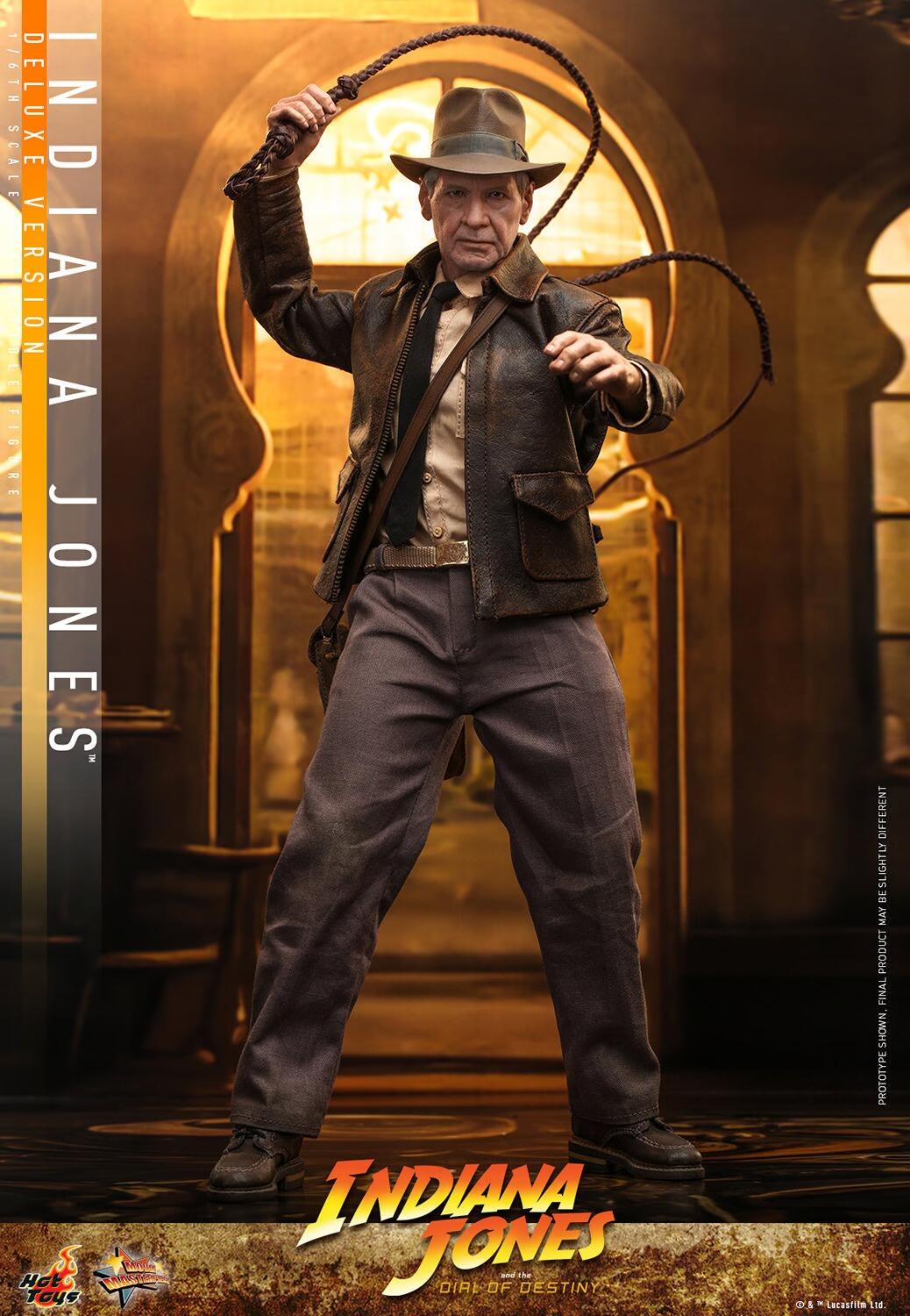 Indiana Jones Deluxe (Dial of Destiny) - Indiana Jones Hot Toys Collectibles 1/6 Scale Action Figure