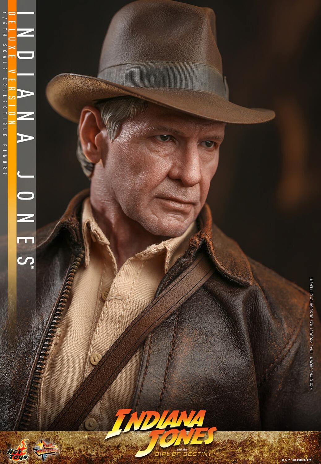 Indiana Jones Deluxe (Dial of Destiny) - Indiana Jones Hot Toys Collectibles 1/6 Scale Action Figure