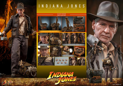 Indiana Jones Deluxe (Dial of Destiny) - Indiana Jones Hot Toys Collectibles 1/6 Scale Action Figure
