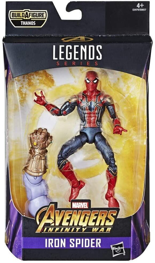 Marvel Legends Infinity War 6 Inch Exclusive Action Figure Thanos BAF - Iron Spider