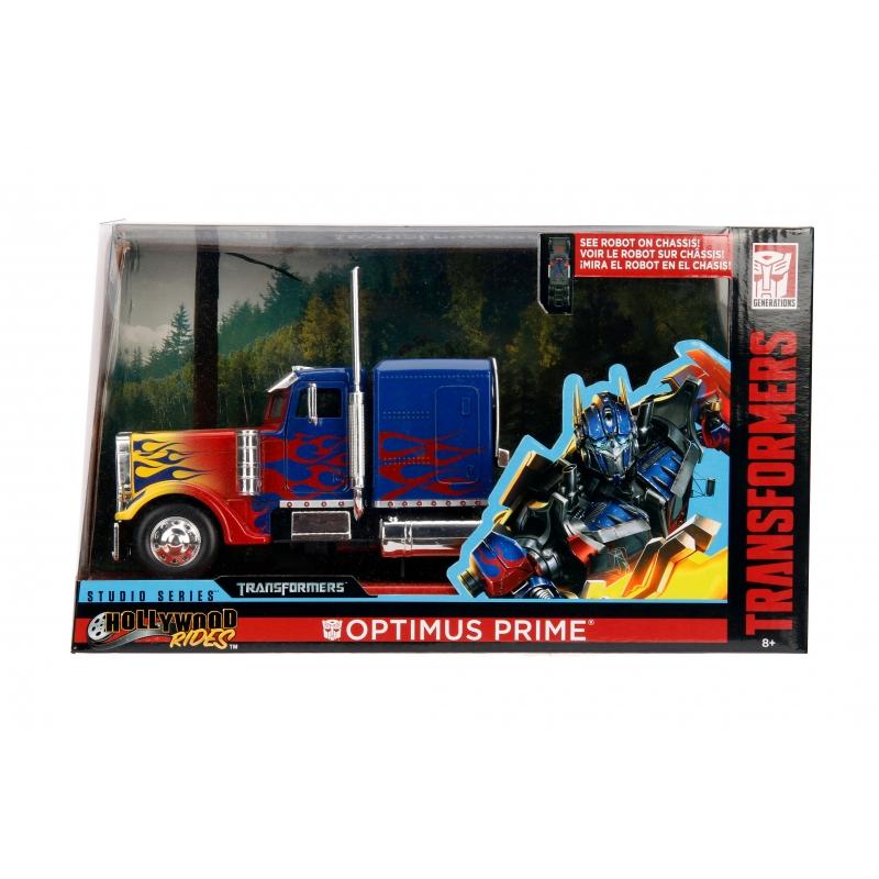 Transformers: TF1 Optimus Prime Hollywood Rides 1:24 Scale Die Cast Vehicle