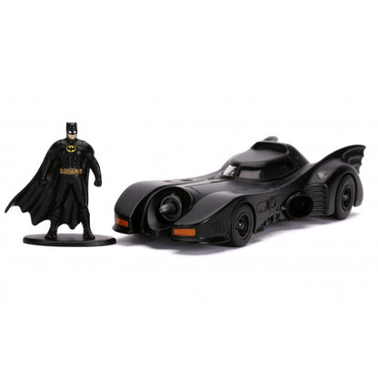 Batman - 1989 Batmobile with Batman Figure Hollywood Rides 1:32 Scale Die Cast Vehicle