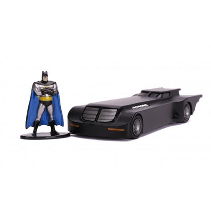 Batman The Animated Series - Batmobile with Batman Figure Hollywood Rides 1:32 Scale Die Cast Vehicle
