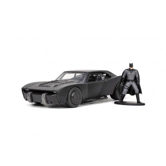 Batman - 2022 Batmobile with Batman Figure Hollywood Rides 1:32 Scale Die Cast Vehicle