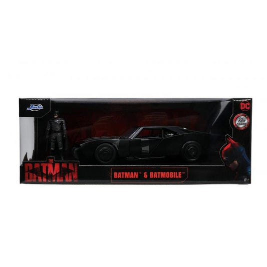 Batman - 2022 Batmobile with Batman figure Hollywood Rides 1:24 Scale Die Cast Vehicle