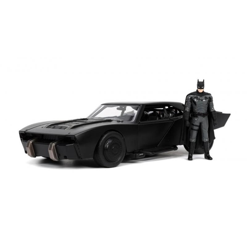 Batman - 2022 Batmobile with Batman figure Hollywood Rides 1:24 Scale Die Cast Vehicle