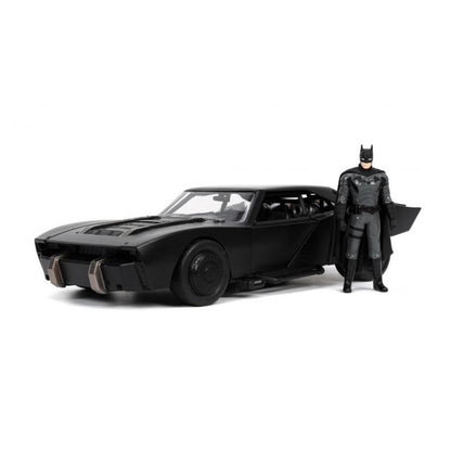 Batman - 2022 Batmobile with Batman figure Hollywood Rides 1:24 Scale Die Cast Vehicle