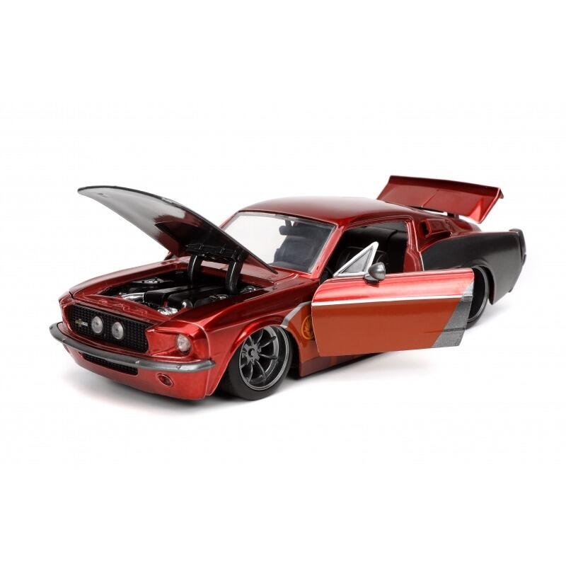 Guardians of the Galaxy - 1967 Shelby GT-500 with Star Lord Figure 1:24 Scale Die Cast Vehicle