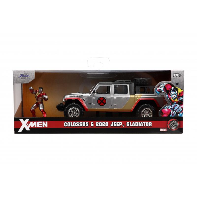 X-Men - 2020 Jeep Gladiator with Colossus Figure Hollywood Rides 1:32 Scale Die Cast Vehicle