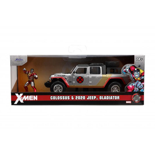 X-Men - 2020 Jeep Gladiator with Colossus Figure Hollywood Rides 1:32 Scale Die Cast Vehicle