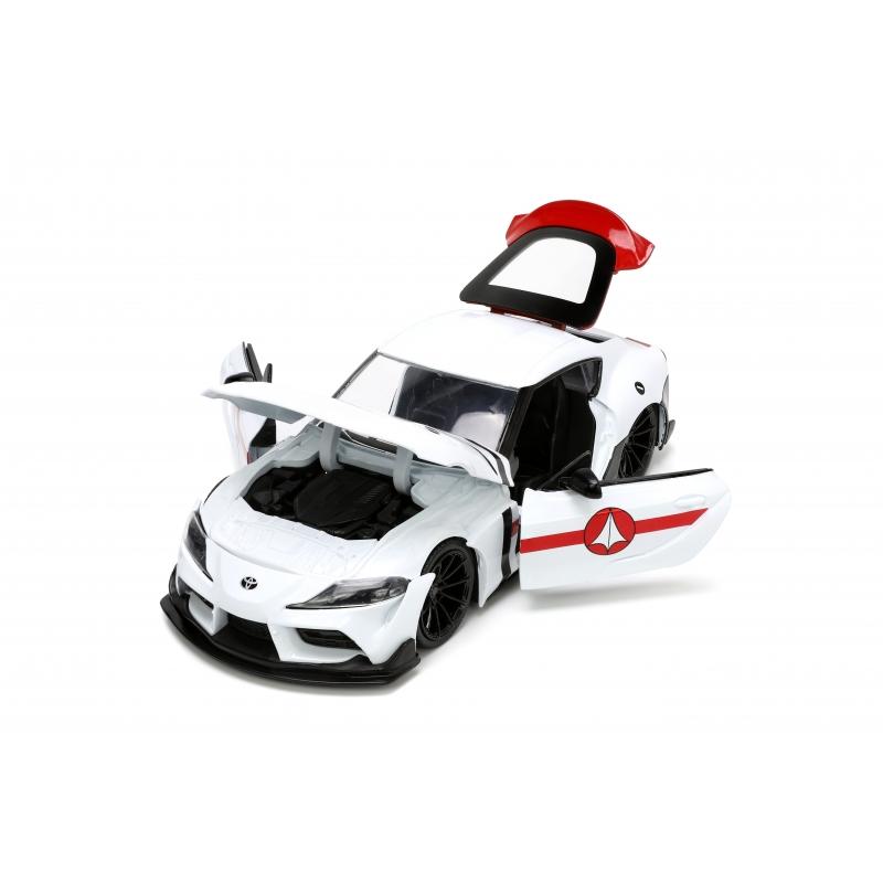 Robotech - 2020 Toyota Supra with Rick Hunter Hollywood Rides 1:24 Scale Die Cast Vehicle
