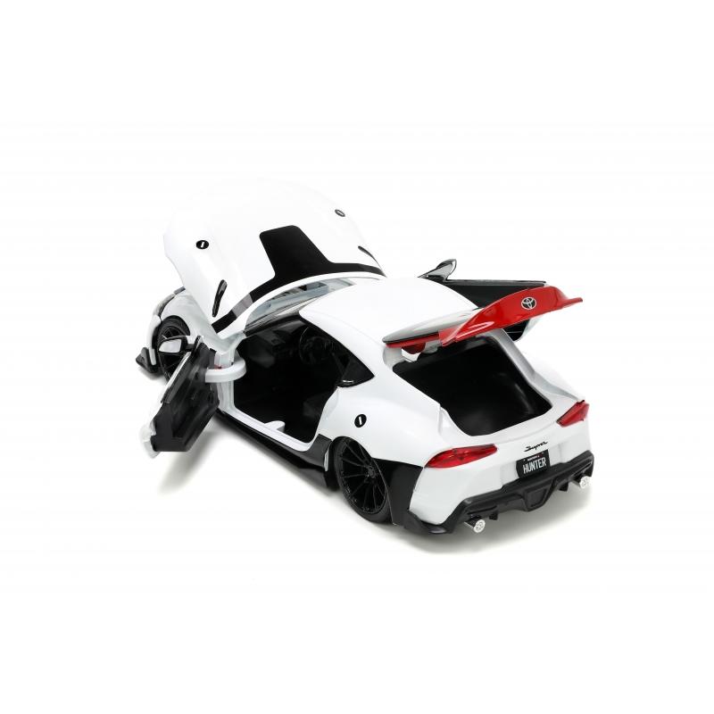 Robotech - 2020 Toyota Supra with Rick Hunter Hollywood Rides 1:24 Scale Die Cast Vehicle