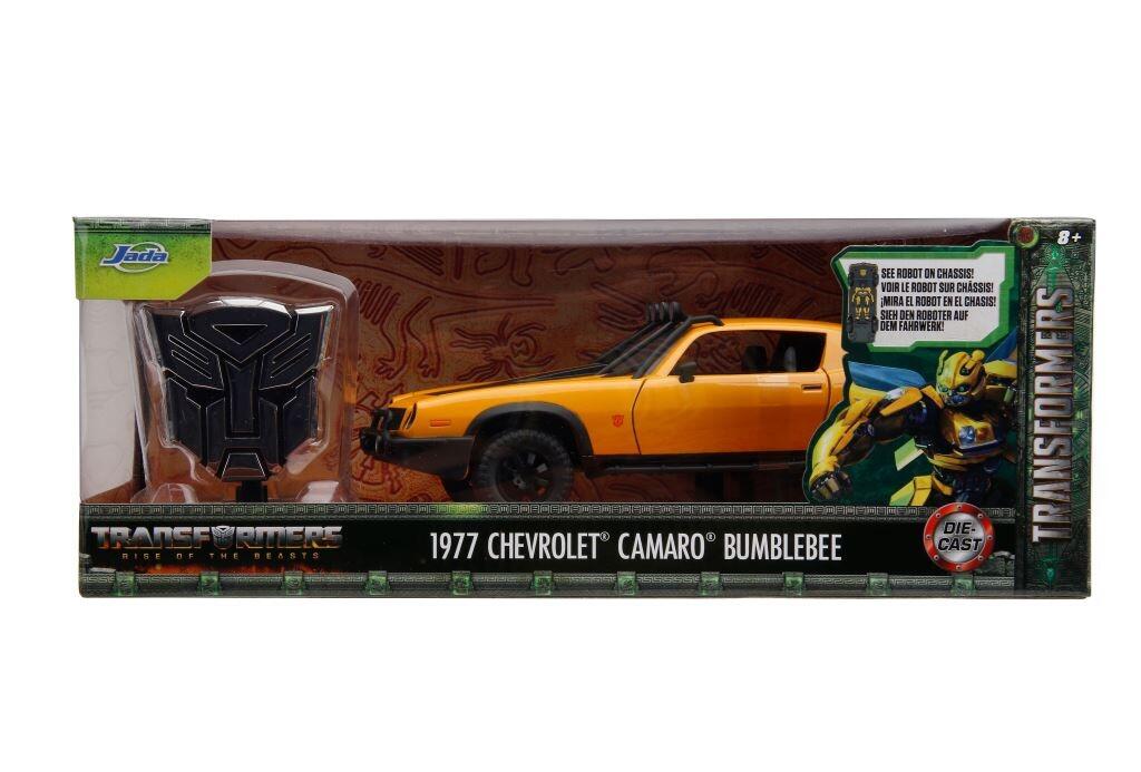 Transformers Rise of The Beasts - Bumblebee with Badge Hollywood Rides 1:24 Scale Die Cast Vehicle