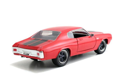 Fast & Furious - Dom's 1970 Chevrolet Chevelle SS (Red) Hollywood Rides 1:24 Scale Die Cast Vehicle