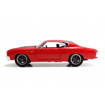 Fast & Furious - Dom's 1970 Chevrolet Chevelle SS (Red) Hollywood Rides 1:24 Scale Die Cast Vehicle