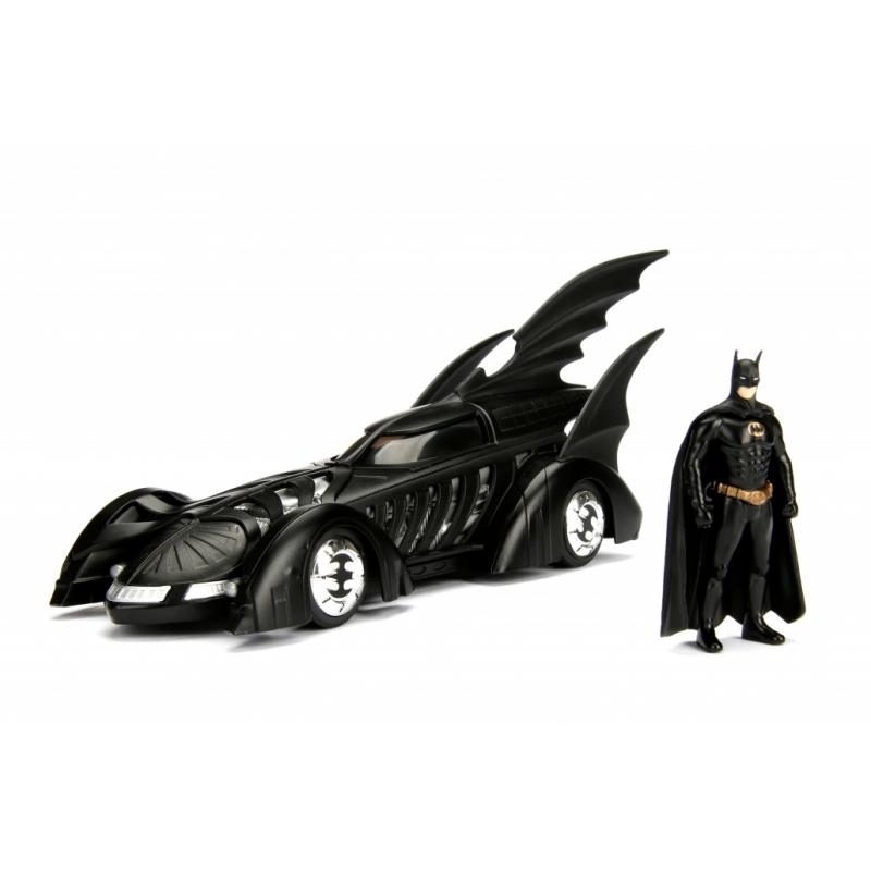 Batman Forever - Batmobile with Batman Figure Hollywood Rides 1:24 Scale Die Cast Vehicle