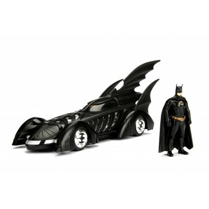 Batman Forever - Batmobile with Batman Figure Hollywood Rides 1:24 Scale Die Cast Vehicle
