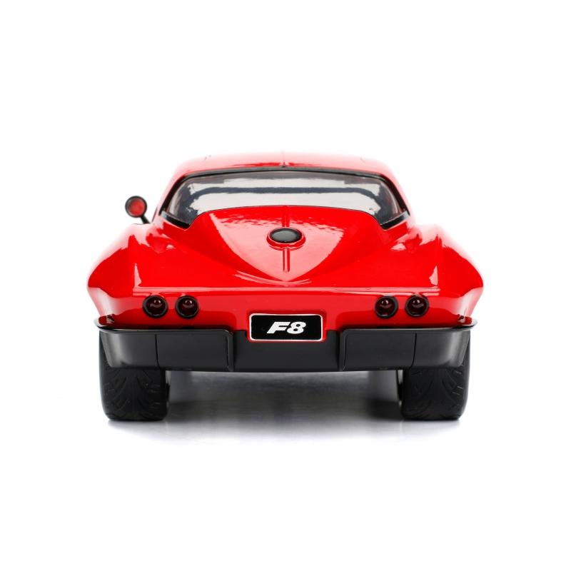 Fast & Furious - Letty's 1966 Chevrolet Corvette C2 Sting Ray (Red) Hollywood Rides 1:24 Scale Die Cast Vehicle