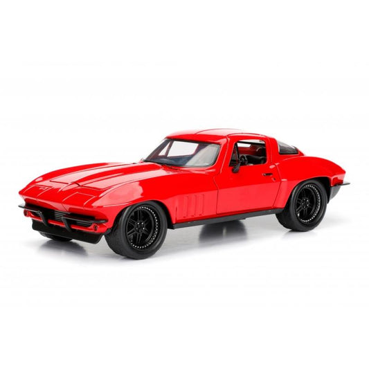 Fast & Furious - Letty's 1966 Chevrolet Corvette C2 Sting Ray (Red) Hollywood Rides 1:24 Scale Die Cast Vehicle
