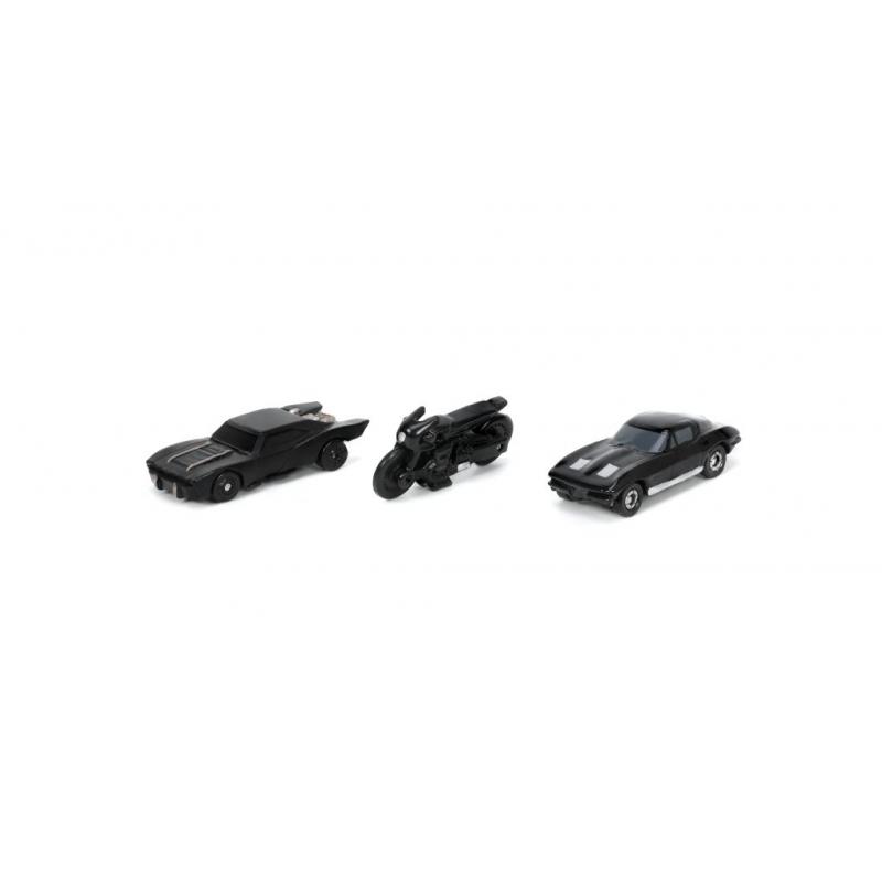 The Batman 2022 - Nano Hollywood Rides 3 Vehicle Set