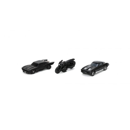 The Batman 2022 - Nano Hollywood Rides 3 Vehicle Set