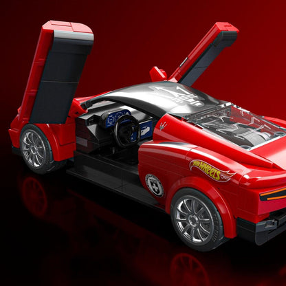 Mattel Brick Shop Hot Wheels 1:32 Building Set - Maserati MC20