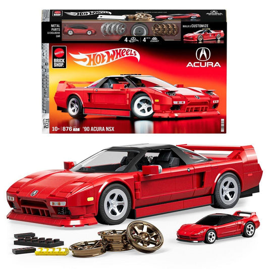 Mattel Brick Shop Hot Wheels 1:16 Elite Series - 90 Acura NSX