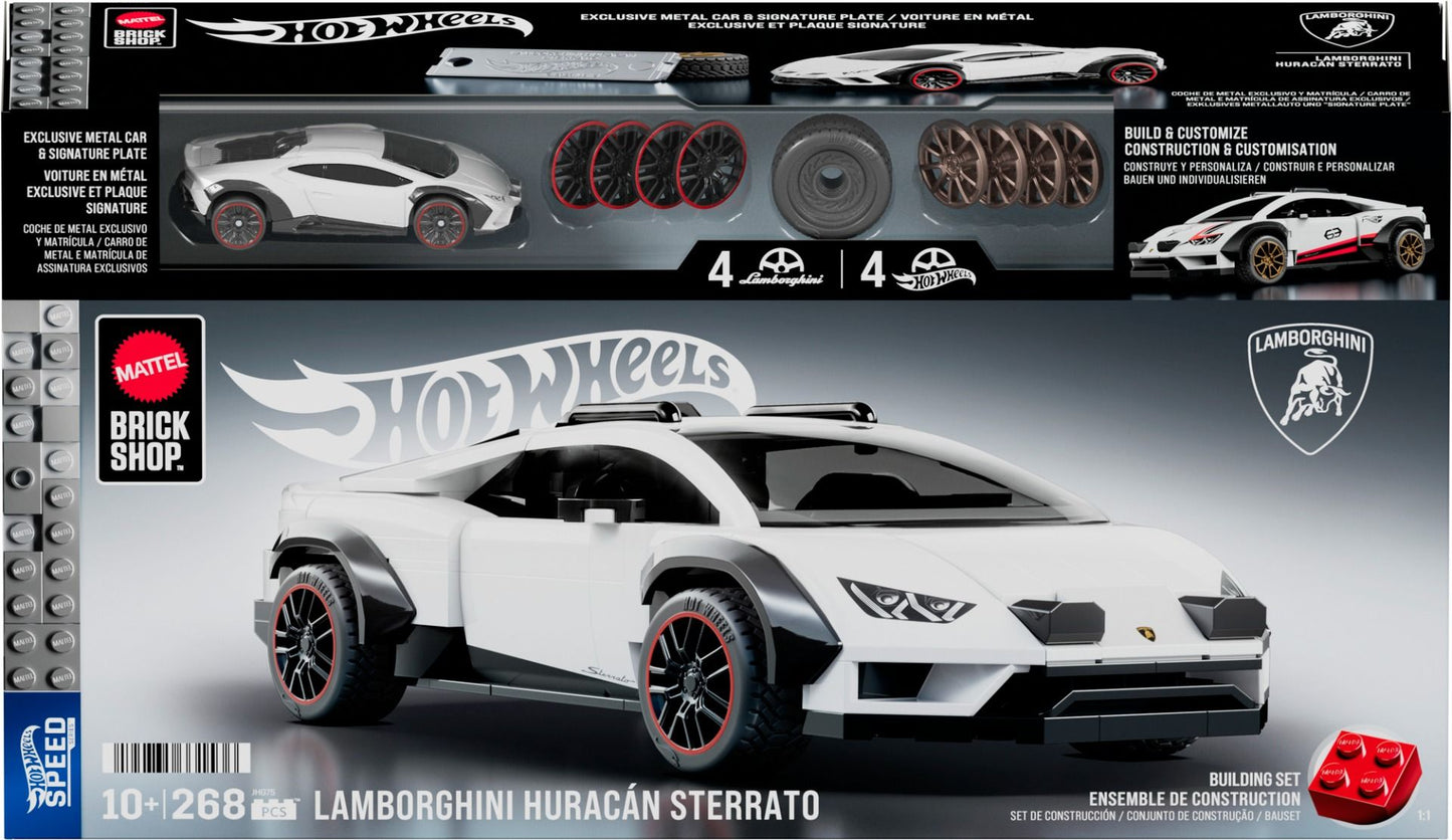 Mattel Brick Shop Hot Wheels 1:32 - Lamborghini Huracan Sterrato