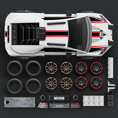 Mattel Brick Shop Hot Wheels 1:32 - Lamborghini Huracan Sterrato