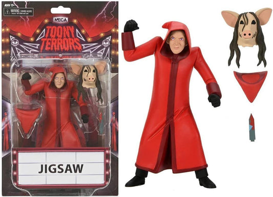 Saw Toony Terrors 6 Inch Scale Action Figure - Jigsaw Killer (Red Robe)