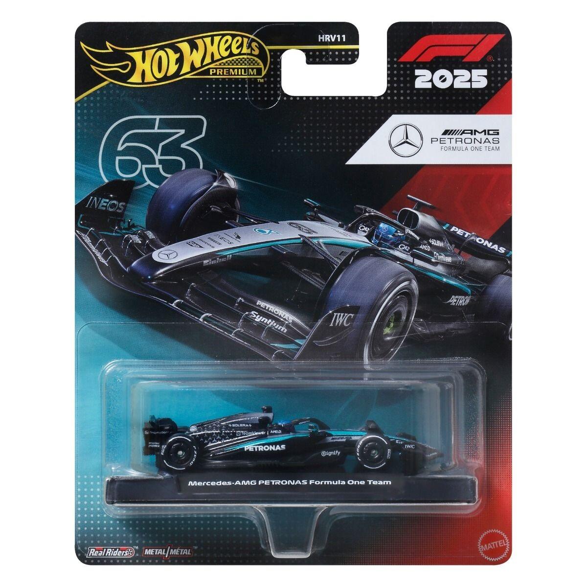 Hot Wheels Premium F1 2025 - Mercedes-AMG Petronas F1 Team George Russell #63