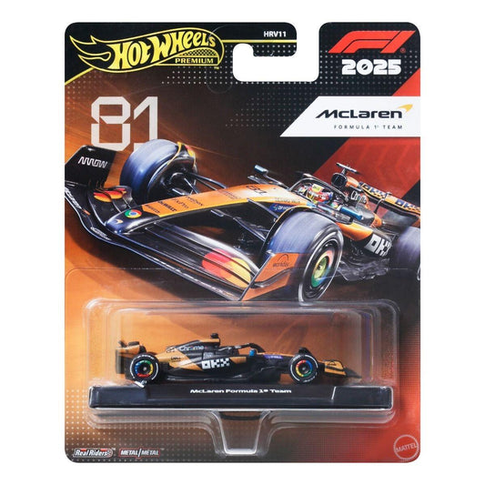 Hot Wheels Premium F1 2025 - McLaren F1 Team Oscar Piastri #81