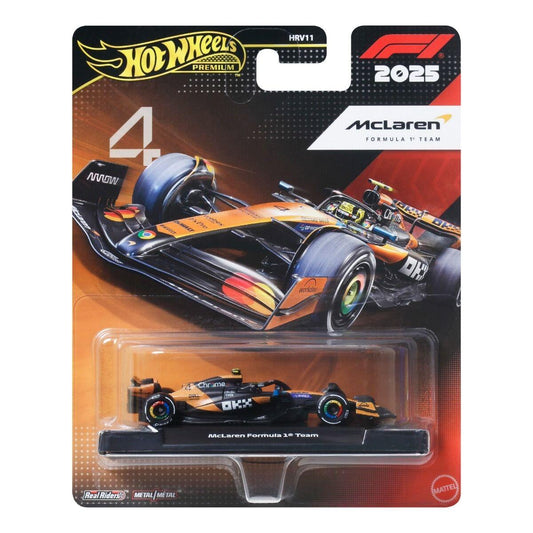 Hot Wheels Premium F1 2025 - McLaren F1 Team Lando Norris #4
