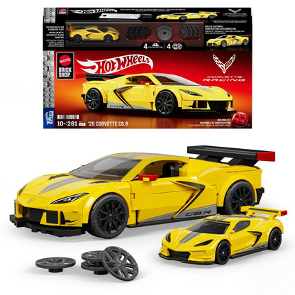 Mattel Brick Shop Hot Wheels 1:32 - Chevrolet Corvette C8R