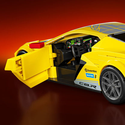 Mattel Brick Shop Hot Wheels 1:32 - Chevrolet Corvette C8R