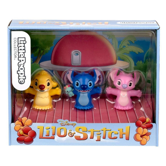 Fisher Price Little People Collectible Figure Set - Lilo & Stitch - Stitch & The Cousins