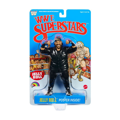 Mattel WWE LJN Superstars 8 Inch Posed Action Figure - Jelly Roll