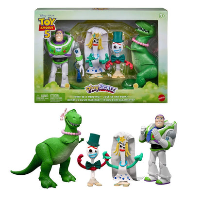 Mattel Toy Story 5 Playscale Figure 4-pack - What is a Wedding?