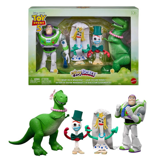 Mattel Toy Story 5 Playscale Figure 4-pack - What is a Wedding?