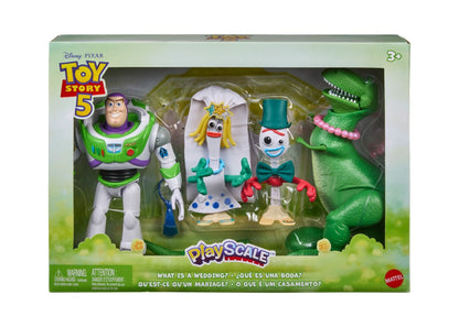 Mattel Toy Story 5 Playscale Figure 4-pack - What is a Wedding?