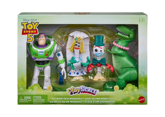 Mattel Toy Story 5 Playscale Figure 4-pack - What is a Wedding?