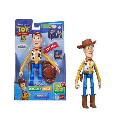 Mattel Toy Story 5 Playscale Interactables Figure - Woody
