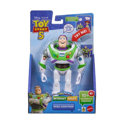 Mattel Toy Story 5 Playscale Interactables Figure - Buzz Lightyear