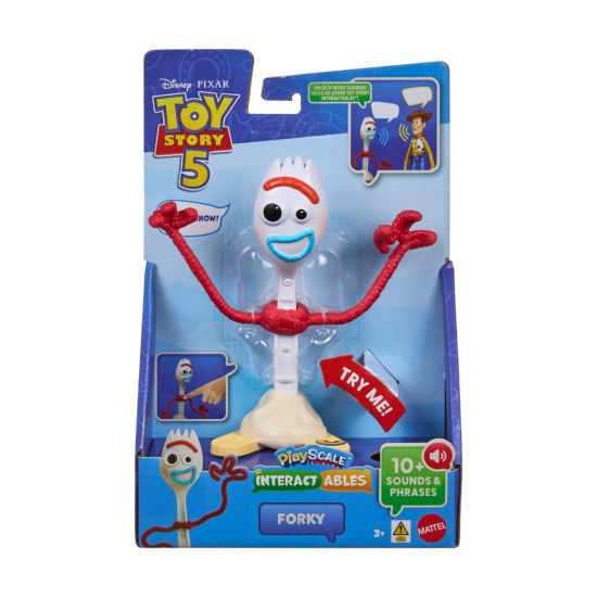 Mattel Toy Story 5 Playscale Interactables Figure - Forky