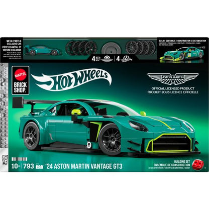 Mattel Brick Shop Hot Wheels 1:16 Elite Series - Aston Martin Vantage GTS