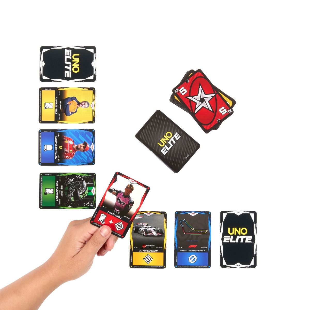 Uno Card Game - Elite Formula 1 Starter Pack